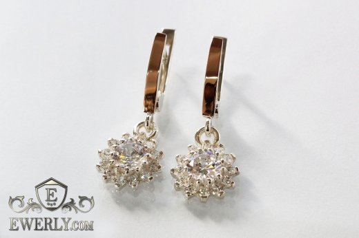 Earring of  silvers to buy 0032PK