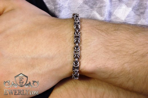 Bracelet "Malvina" of  silver to buy 121012KJ