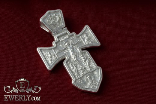 Big men's cross of sterling silver to buy 0101002DV