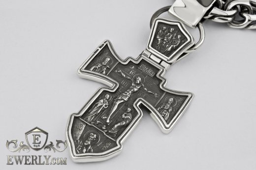 Big men's cross of  silver to buy 0101002DX