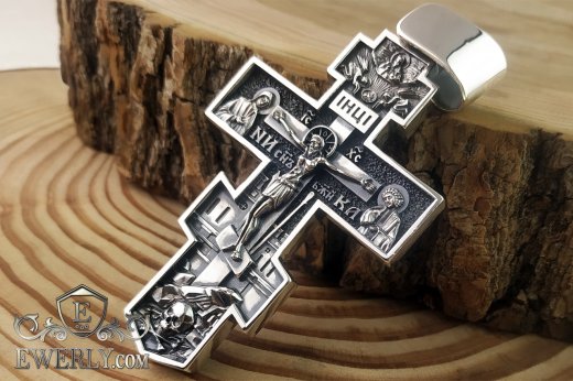 Big men's cross of  silver to buy 131004ZB