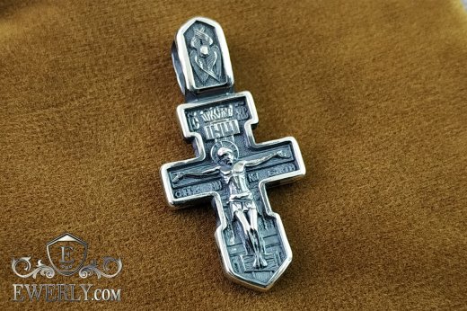 Cross of sterling silver to buy 08308JP