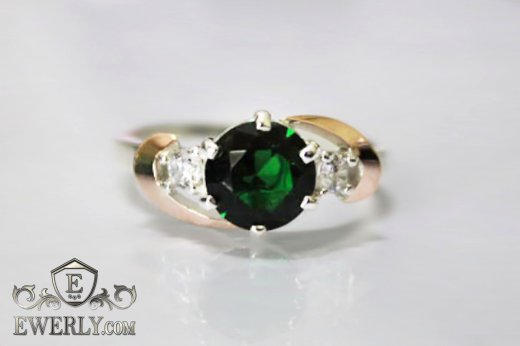 Ring of sterling silver with stones for women to buy 0027GT