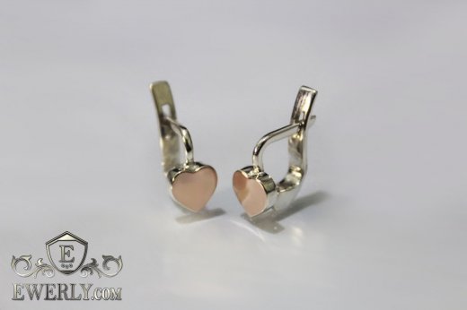 Earring of sterling silvers to buy 0025EZ