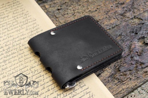 Money clip made of genuine leather to buy 11054AV